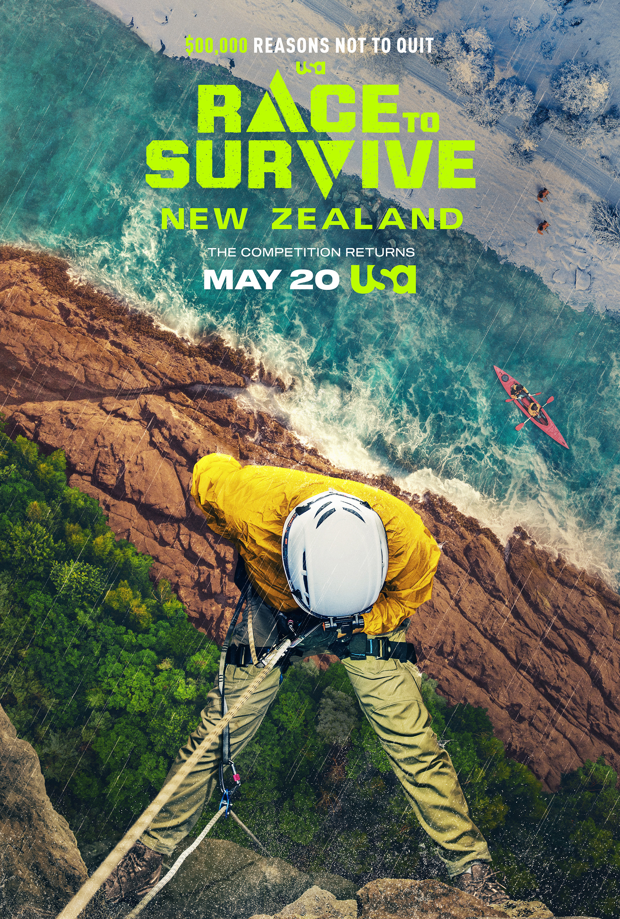 Affiche Race to Survive: New Zealand